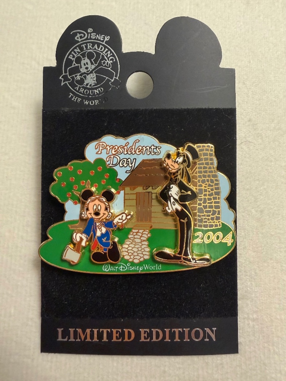 Micky and Goofy Presidents’ Day 2004 (LE) Limited Edition Authentic